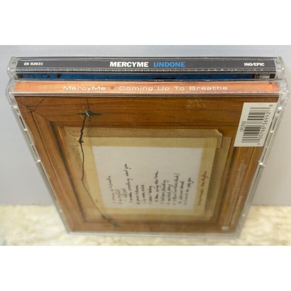 MercyMe Undone and Coming Up to Breathe CD Lot Christian Rock - Picture 10 of 10